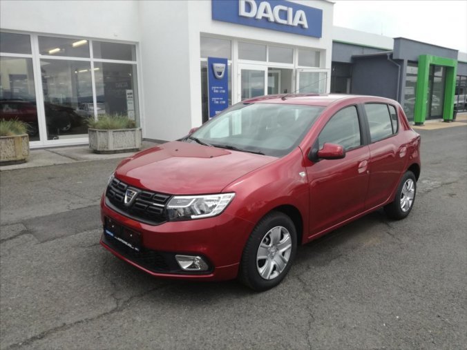 Dacia Sandero, 1,0 SCe  Arctica, barva červená