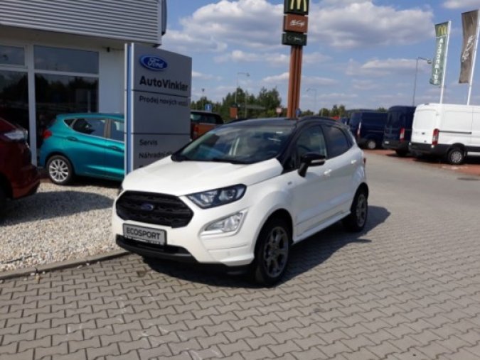 Ford EcoSport, 1.0 EcoBoost, barva bílá