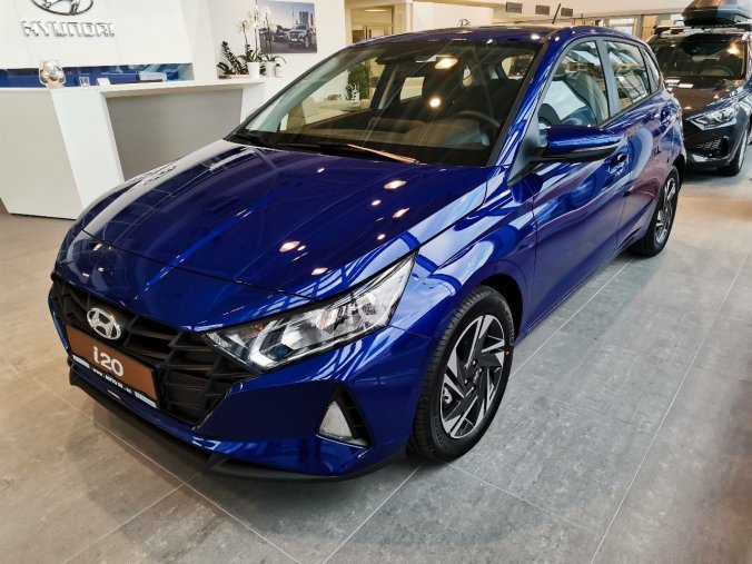 Hyundai i20, hatchback, Nová Comfort 1,2i 62 kW, barva modrá