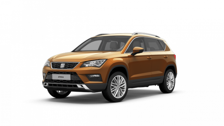 Seat Ateca, Xcellence 1.5 TSI 150k DSG, barva oranžová