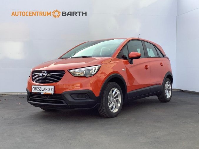 Opel Crossland X, Smile 1,2 TURBO 81kW MT6, barva oranžová