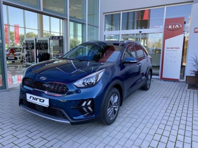 Kia Niro, 1,6 GDi HEV Exclusive, barva modrá