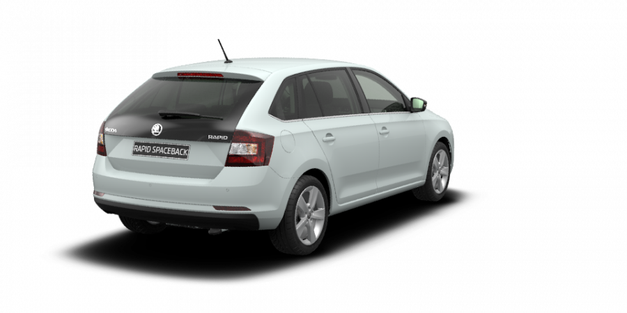 Škoda Rapid, 1,0 TSI 81 kW 6-stup. mech., barva bílá