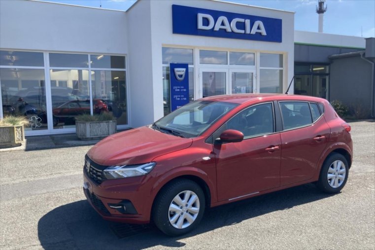 Dacia Sandero, 1,0 TCe 100 LPG SKLADEM  Comfort, barva červená