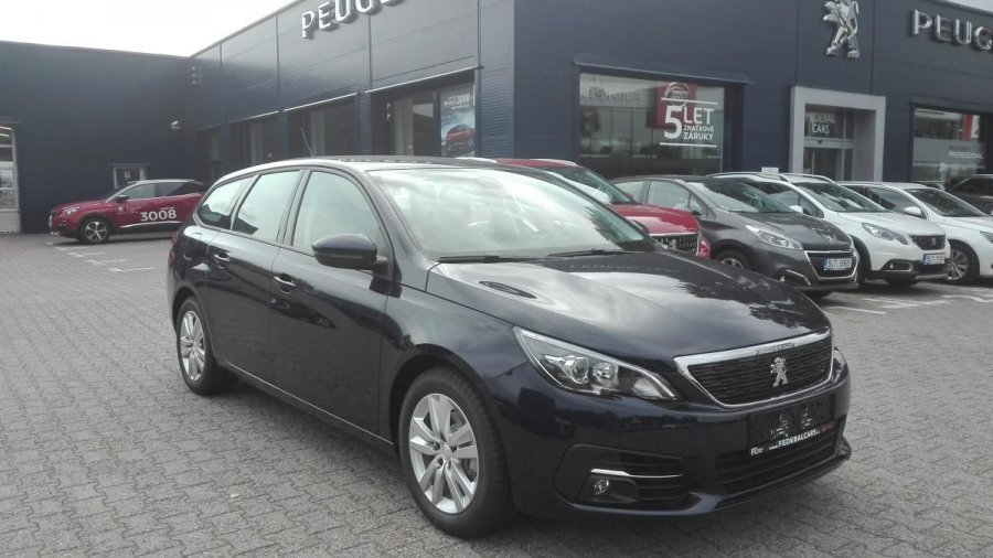 Peugeot 308, SW ACTIVE 1.5 BlueHDi 130k, barva modrá