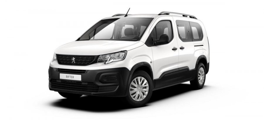 Peugeot Rifter, LONG ACTIVE S&S MAN6 1.2 PureT, barva bílá