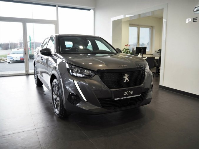 Peugeot 2008, ACTIVE PACK 1.2 130k EAT8, barva šedá