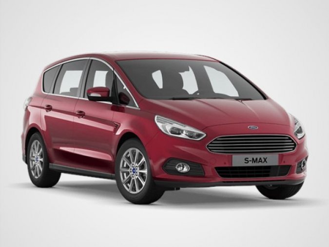 Ford S-MAX, 2.0 EcoBlue, barva červená