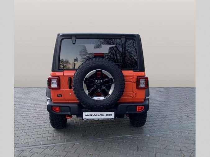 Jeep Wrangler, 2.2 CRD Rubicon 8ATX, barva oranžová