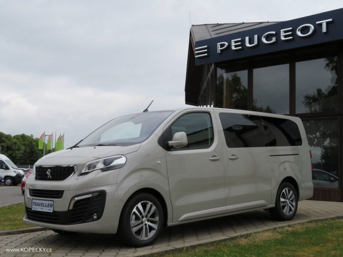 Peugeot Traveller, Allure Long 2.0 BlueHDi 150k M, barva béžová