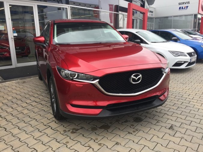 Mazda CX-5, 2,0 Skyactiv-G165, barva červená