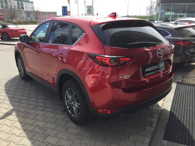 Mazda CX-5, 2,0 Skyactiv-G160 AWD A/T, barva červená