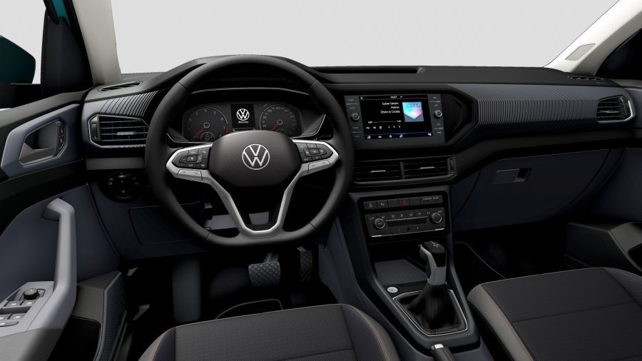 Volkswagen T-Cross, T-Cross Style 1,0 TSI 81 kW 7DSG, barva tyrkysová