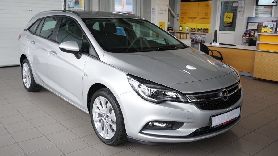 Opel Astra, K ST Smile 1.4T 92kW 6MT, barva stříbrná