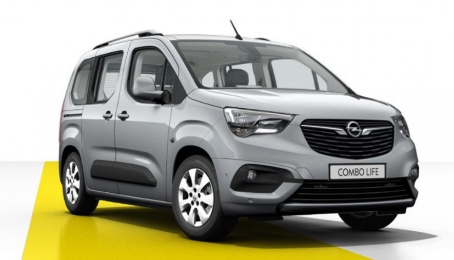 Opel Combo, E Life Enjoy 1.2 Turbo, barva šedá