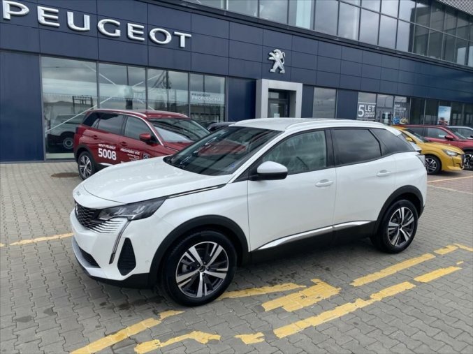 Peugeot 3008, 1.5 BHDi 130k Allure Pack EAT8, barva bílá