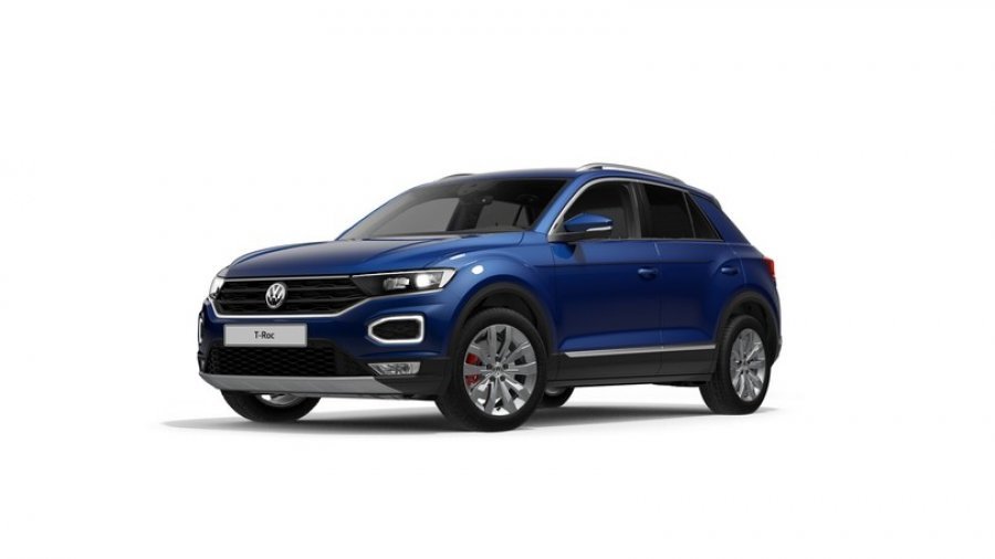 Volkswagen T-Roc, Sport 1,5 TSI ACT 7DSG, barva modrá