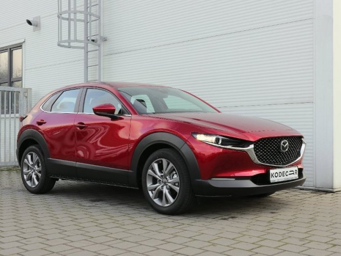 Mazda CX-30, 2,0i Skyactiv-X 180 KW/132k 6AT, barva červená