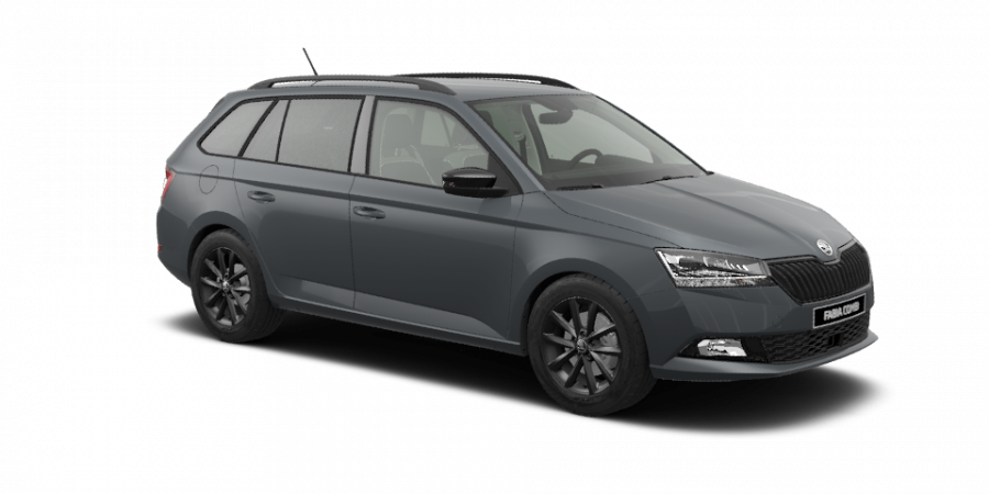 Škoda Fabia, 1,0 TSI 81 kW 6-stup. mech., barva šedá