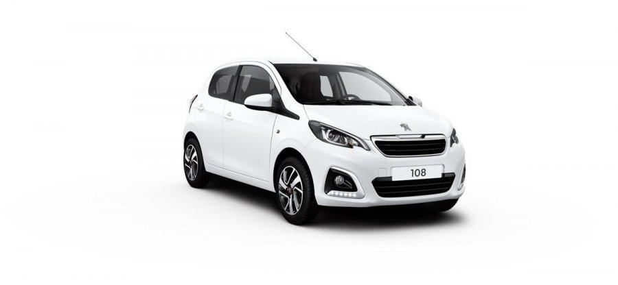 Peugeot 108, Allure 1,0 VTi 72k man5 Camera, barva bílá