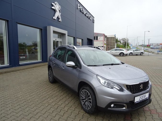 Peugeot 2008, ACTIVE 1.2 PureTech 110k EAT6, barva šedá