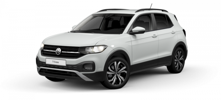 Volkswagen T-Cross, Life 1.0 TSI 70 kW 5G, barva bílá