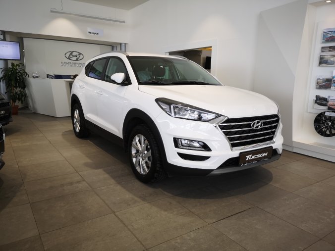 Hyundai Tucson, 1,6 T-GDi 130 kW (95 NAT) 6 st. man, barva bílá