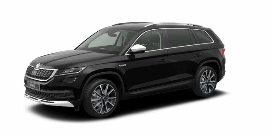 Škoda Kodiaq, 2,0 TDI 110 kW 6-stup. mech. 4x4, barva černá