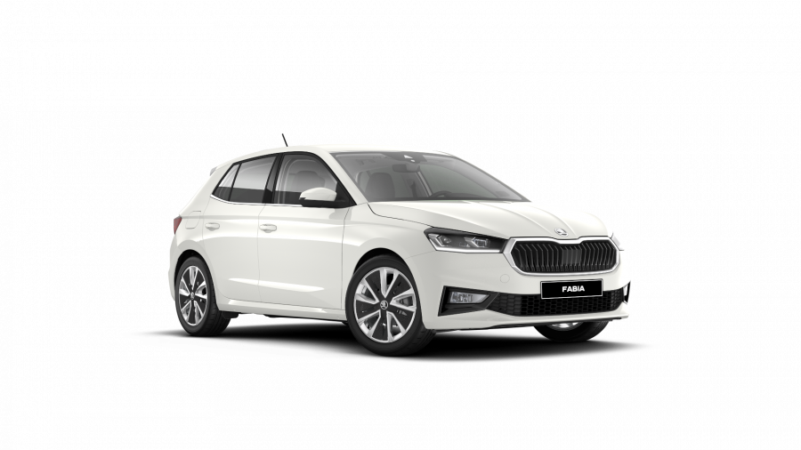 Škoda Fabia, 1,0 TSI 70 kW 5-stup. mech., barva bílá