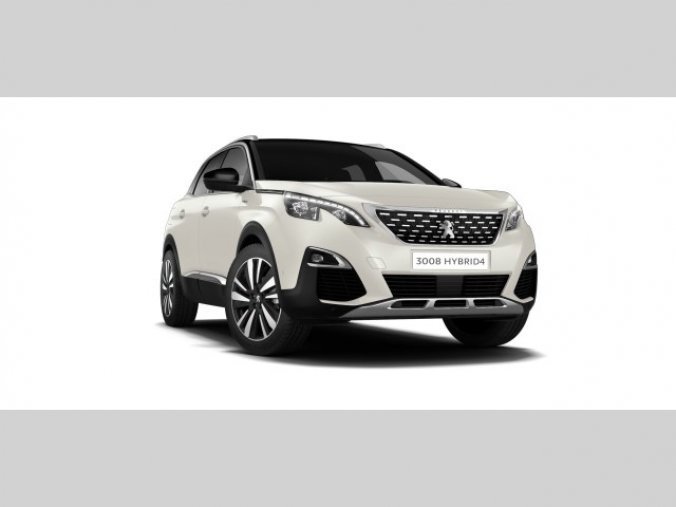 Peugeot 3008, GT HYBRID 4x4 300 e-EAT8, barva bílá