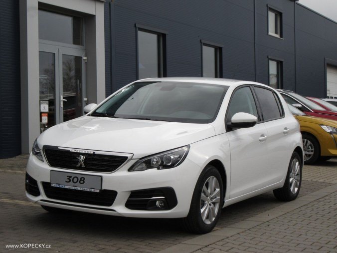 Peugeot 308, ACTIVE 1.2 PureTech 110 S&S MA, barva bílá