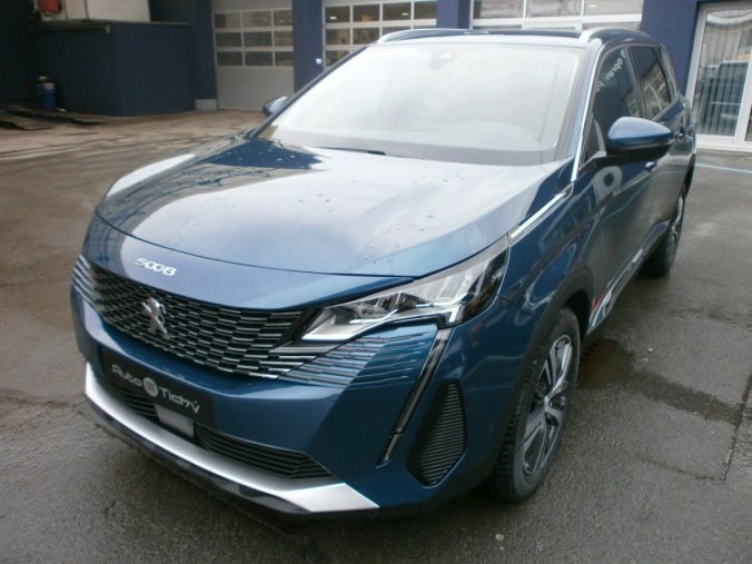 Peugeot 5008, Allure 1,2 PureTech 130 S&S MA, barva modrá