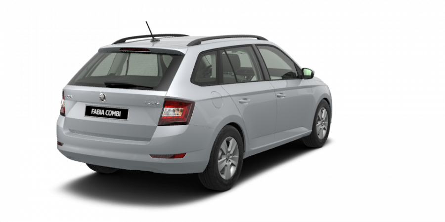 Škoda Fabia, 1,0 TSI 81 kW 6-stup. mech., barva stříbrná