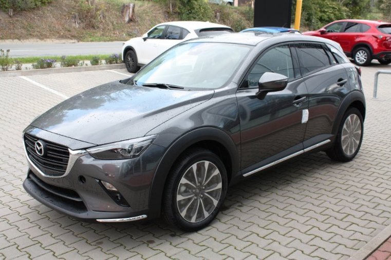 Mazda CX-3, SKYACTIV-G, barva šedá