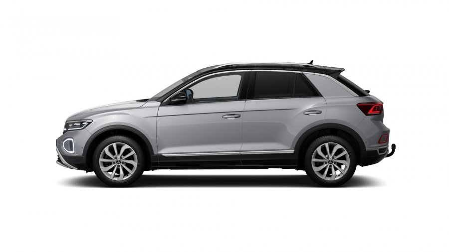 Volkswagen T-Roc, T-Roc Style 2,0 TSI 140 kW 7DSG 4MOT, barva stříbrná