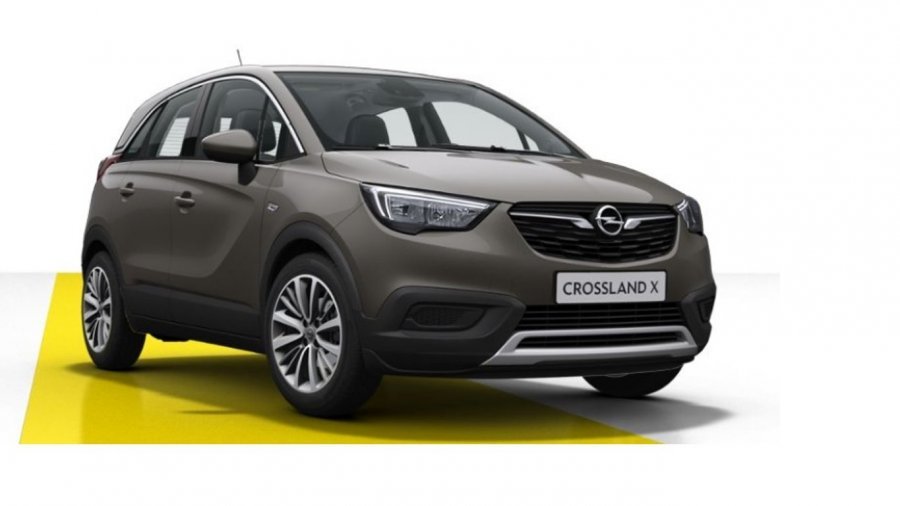 Opel Crossland X, Innovation 1.2 Turbo, barva šedá