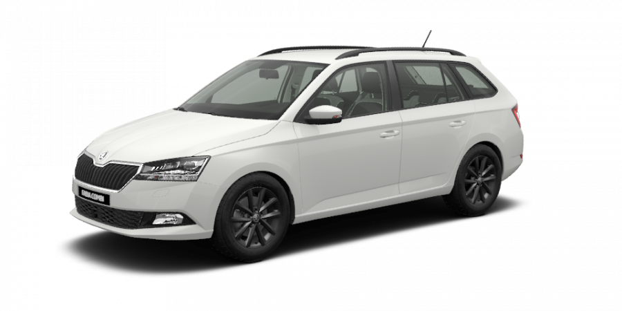 Škoda Fabia, 1,0 TSI 70 kW 5-stup. mech., barva bílá