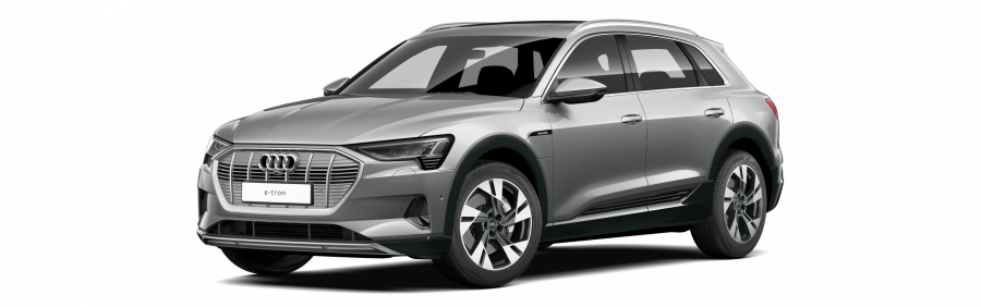 Audi e-tron, e-tron Advanced 55 quattro, barva šedá