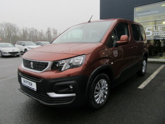 Peugeot Rifter, ACTIVE 1,5 BlueHDi 100k MAN5, barva oranžová