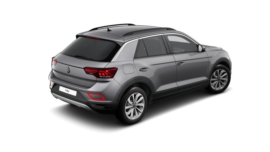 Volkswagen T-Roc, T-Roc People 1,0 TSI 81kW 6G, barva šedá