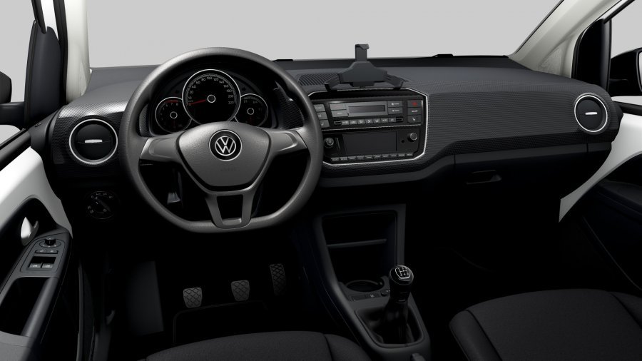 Volkswagen Up!, Black up! 1,0 MPI 5G, barva bílá