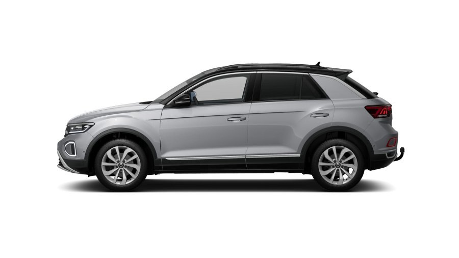 Volkswagen T-Roc, T-Roc Style 1,5 TSI 110 kW 7DSG, barva stříbrná