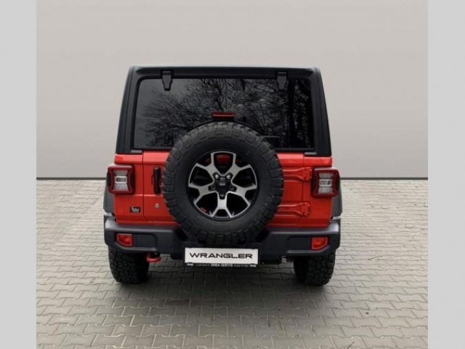 Jeep Wrangler, 2.2 CRD Rubicon 8ATX, barva červená