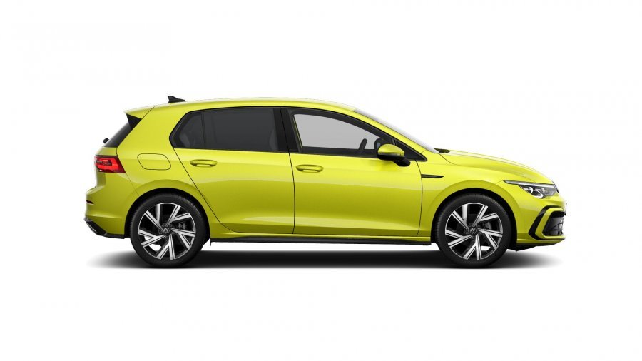 Volkswagen Golf, Golf R-line 1,5 eTSI 7DSG mHEV, barva žlutá