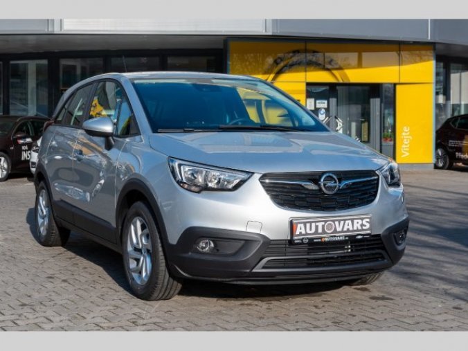 Opel Crossland X, 1,2 60kW/81k MT5 SMILE, barva stříbrná