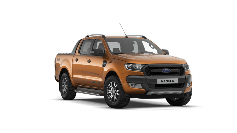 Ford Ranger, Double Cab Wildtrak, Dvojkabina, 3.2 TDCi 147 kW/200 k, 6st. automatická, 4WD, barva oranžová