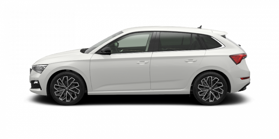 Škoda Scala, 1,0 TSI 85 kW 6-stup. mech., barva bílá