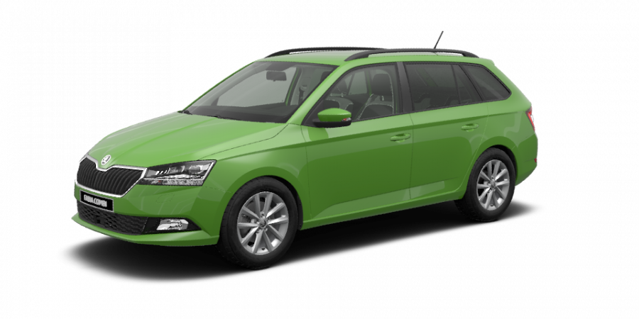 Škoda Fabia, 1,0 TSI 70 kW 5-stup. mech., barva zelená