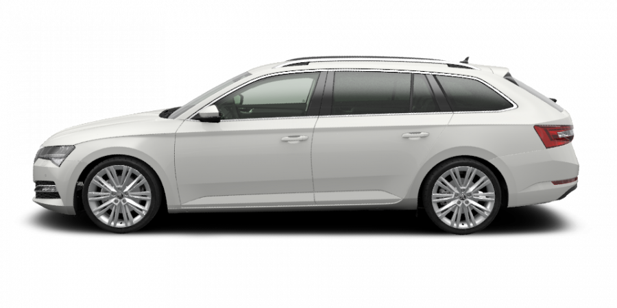 Škoda Superb, 2,0 TDI 110 kW 7-speed automat., barva bílá