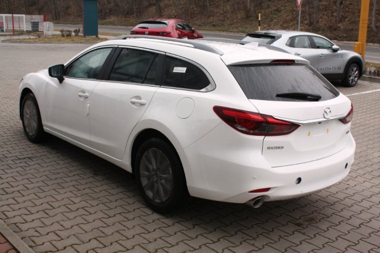 Mazda 6, SKYACTIV-G, barva bílá